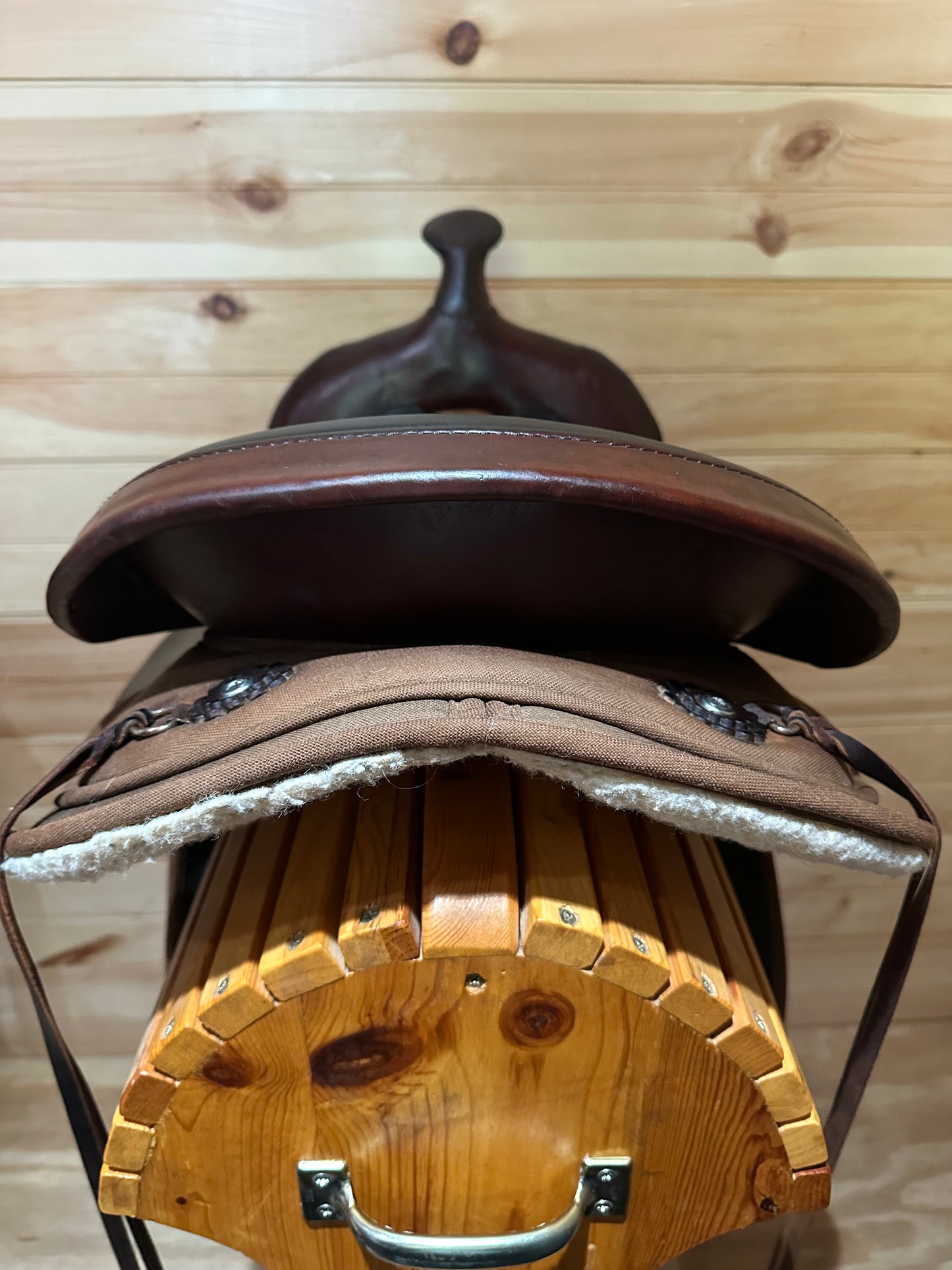 17” Circle Y High Horse El Campo Gaited Western Trail Saddle Model 6970