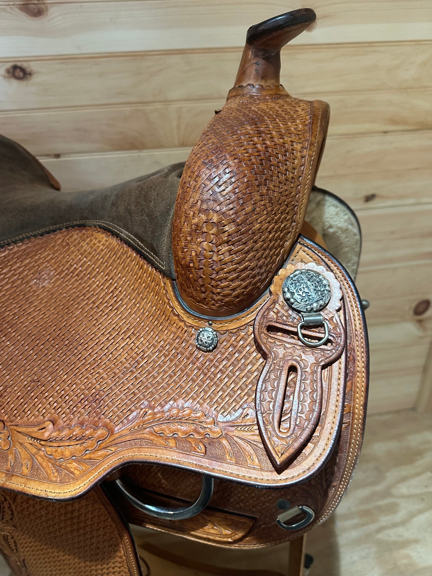 16” Champion Turf Reining Western Saddle