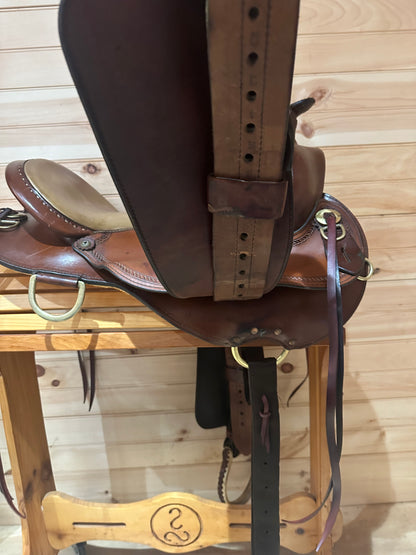 17” Circle Y Team Penning Western Saddle Model 1631