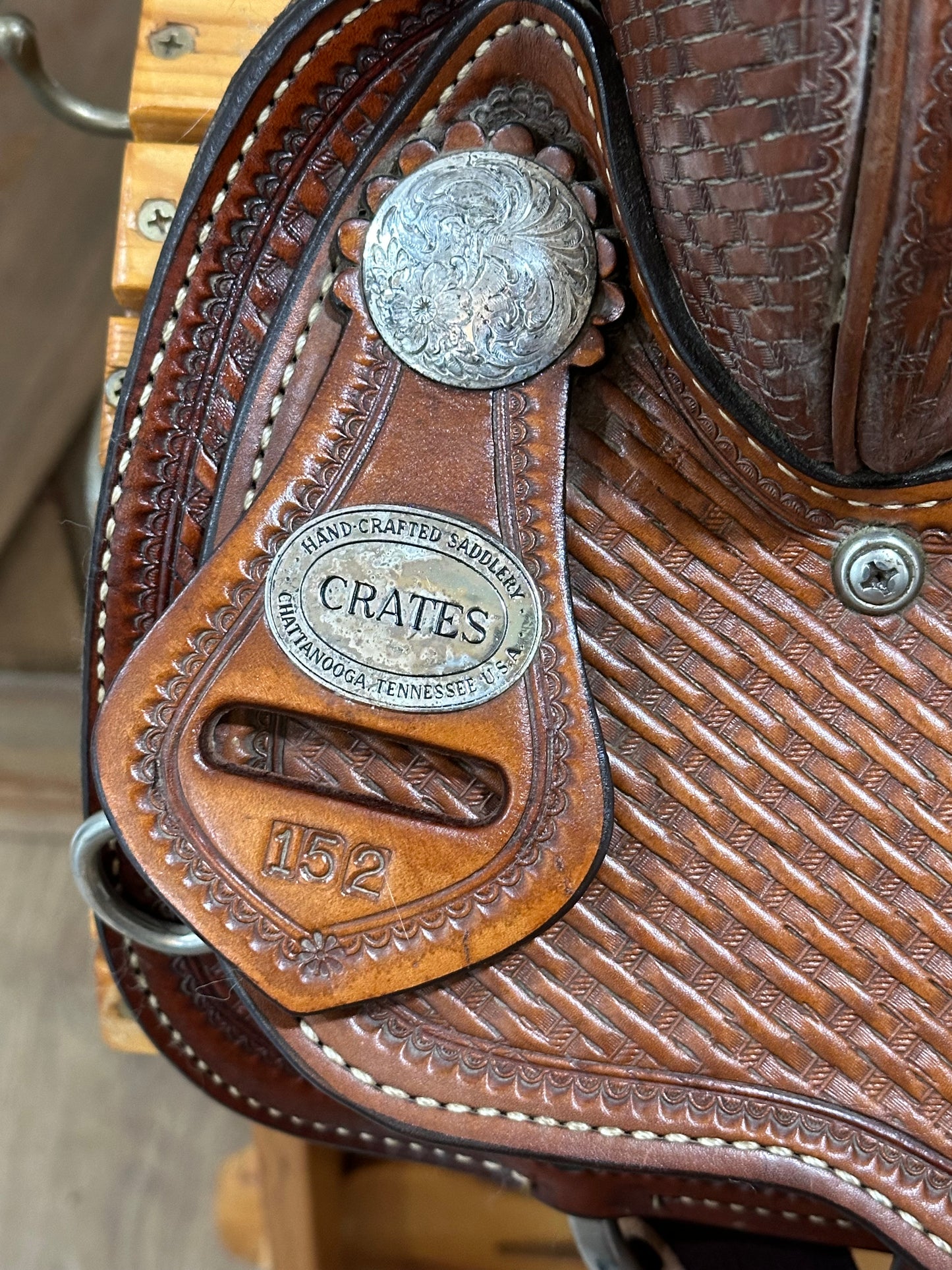 15” Crates Western Trail Saddle Model 152