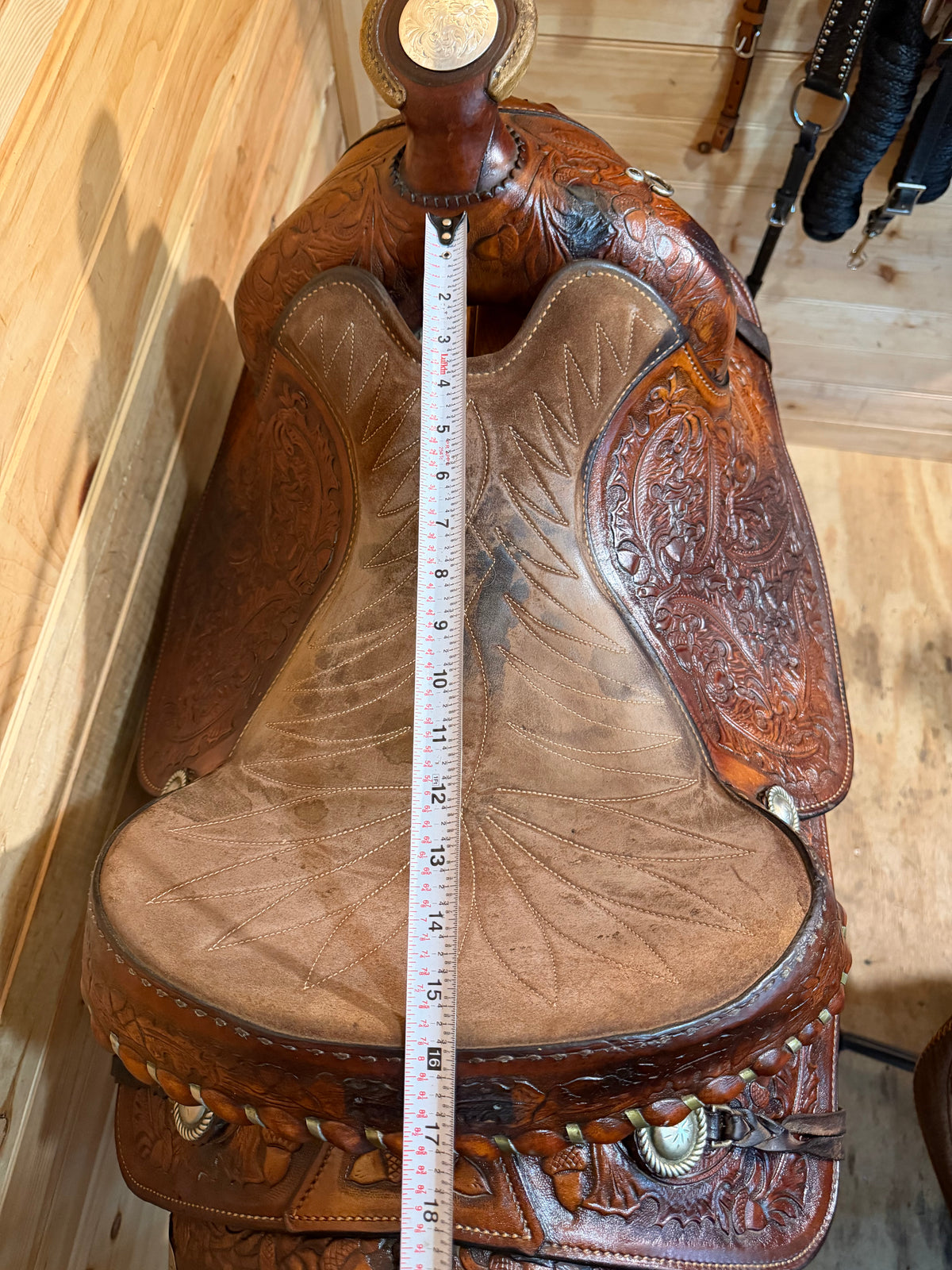 16” Tex Tan Hereford Equitation Show Saddle Model 1192I