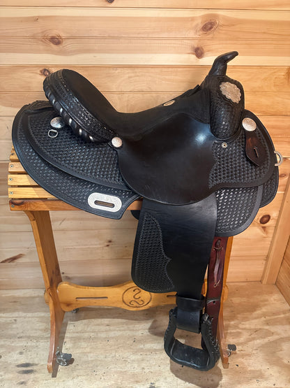 15” Rocking R Saddery  Western Saddle Model 1910