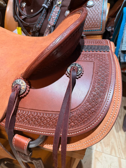 15" Paul Taylor Wade Tree Western Ranch Saddle