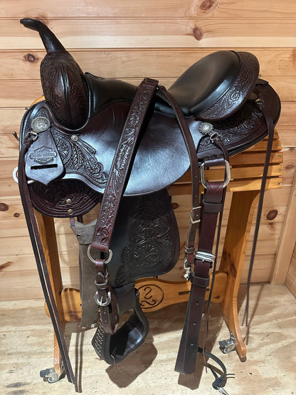15” Circle Y High Horse Mesquite Trail Western Saddle Model 6864 (2022)