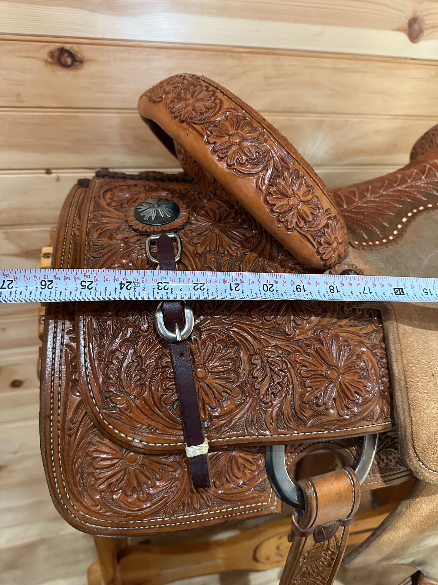 15” Equitech Team Roper Western Saddle