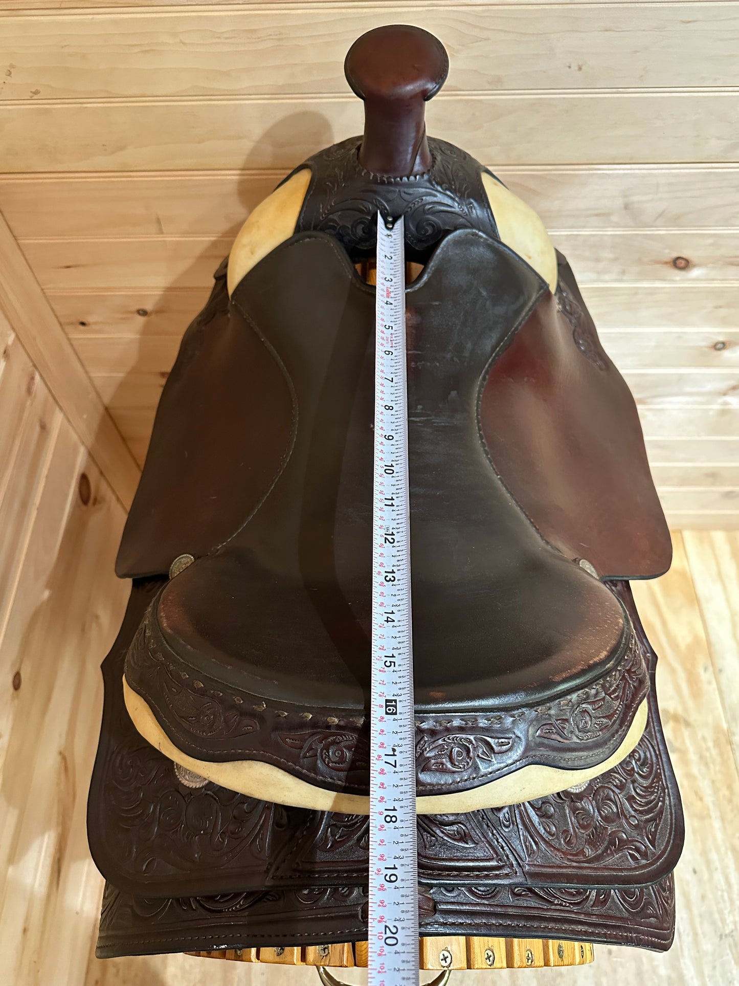 16” Tex Tan Hereford Roper Western Saddle Model 08-1075 *Complete Package*