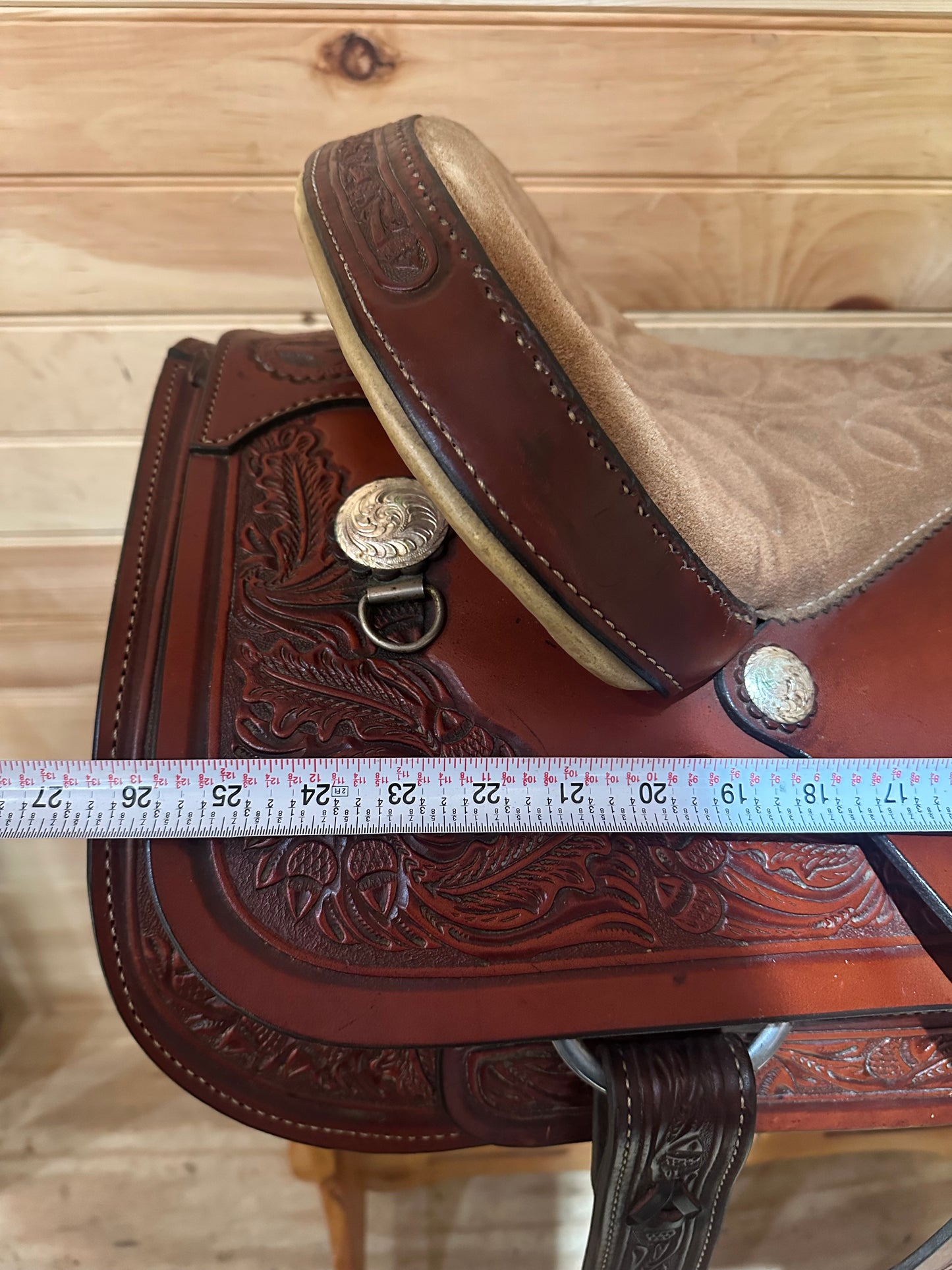 16” Circle Y Team Roper Western Saddle Model 2709