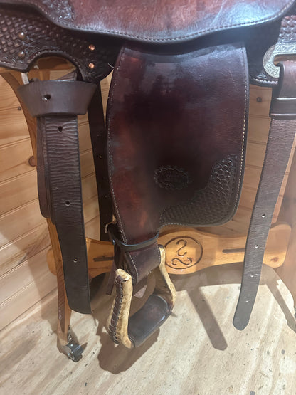 16” Billy Cook Maker Reiner Western Saddle Model 932