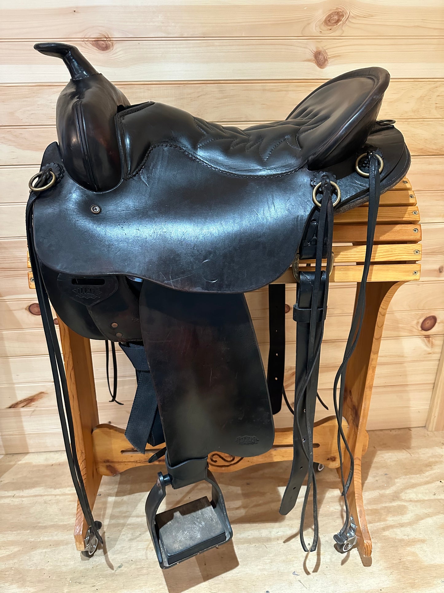 16.5” Tucker Cheyenne Western Trail Saddle Model 167