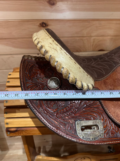 14” Saddlesmith Barrel Racing Saddle Model 22543.1