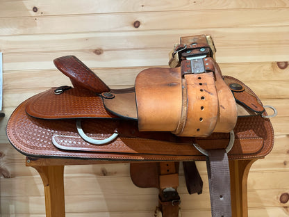 16” Tex Tan Hereford Team Roper Western Saddle Model PT4-110785