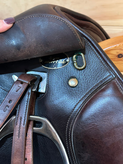 15 3/4” Collegiate Convertible Saddle- Easy Change Gullet