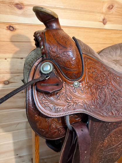 16” Tex Tan Hereford Equitation Show Saddle Model 1192I
