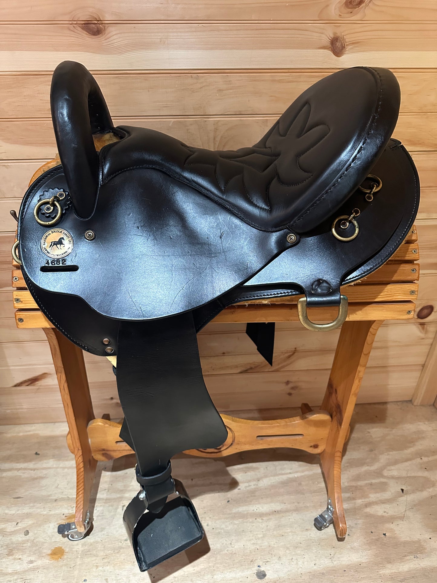 16” National Bridle Shop Gaited Endurance Trail Saddle Model 4682