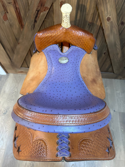 15” Billy Cook Western Barrel Racing Saddle Model 72285