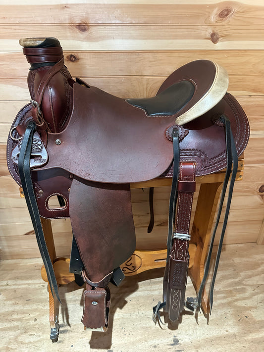 16” McCall Mclite All Around Western Saddle A047 325