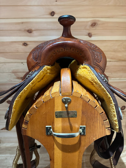 16” Sergeants Texas Classic Western Reining Saddle