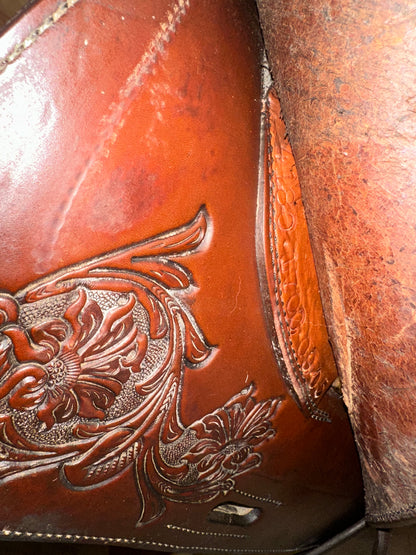 17” Reinsman Western Trail Saddle Model 4180