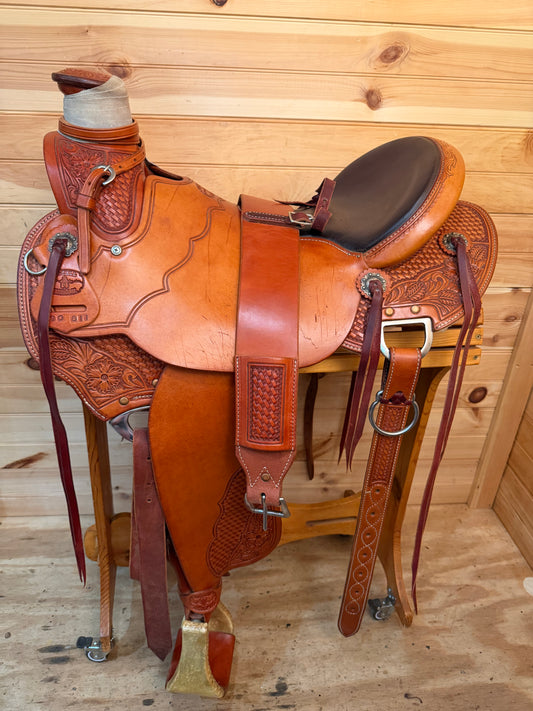 17.5” McCall Wade Trail Western Ranch Saddle Model 190 611