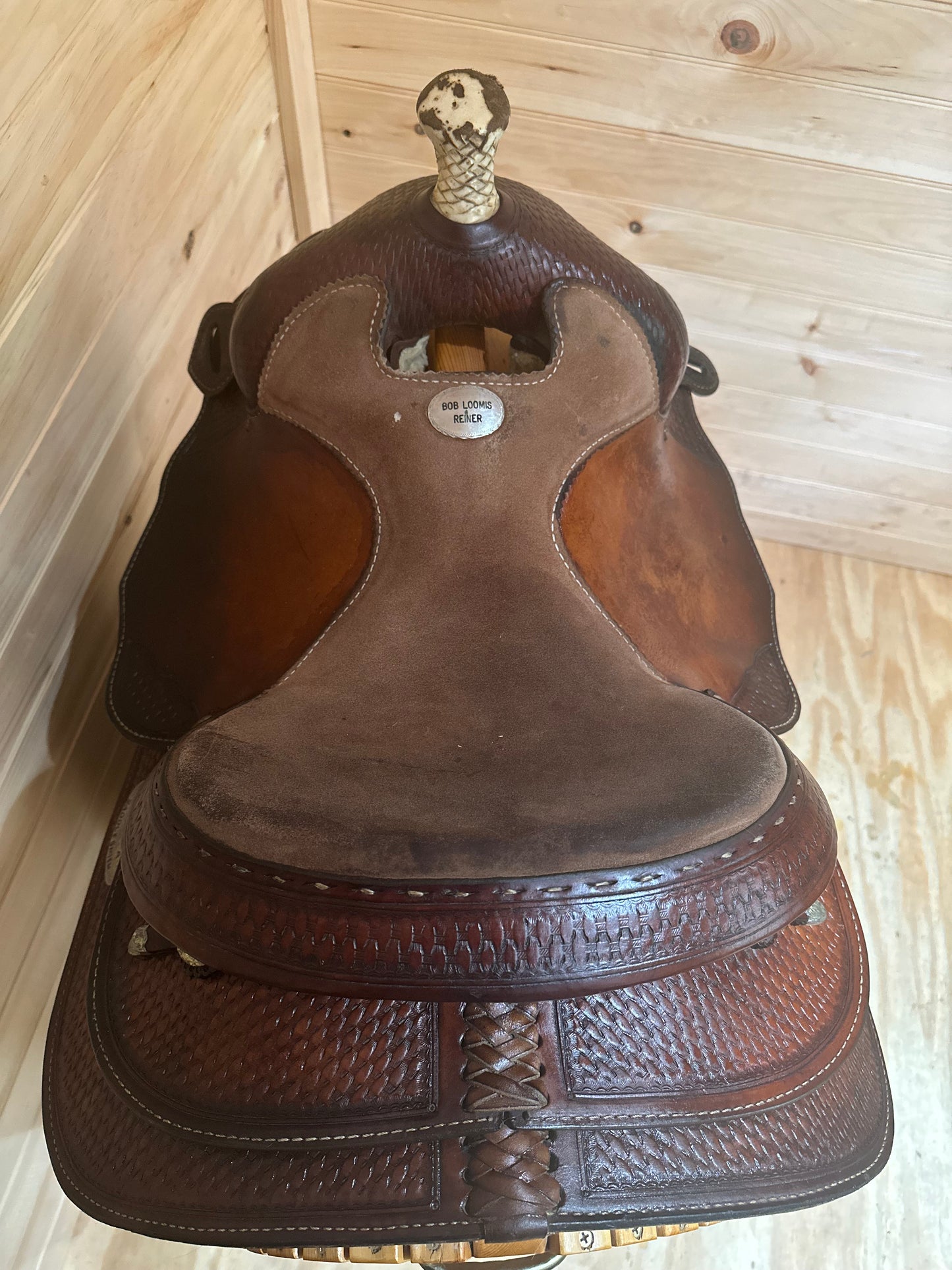 15” SaddleSmith Bob Loomis NRHA Reiner Western Saddle Model 22672