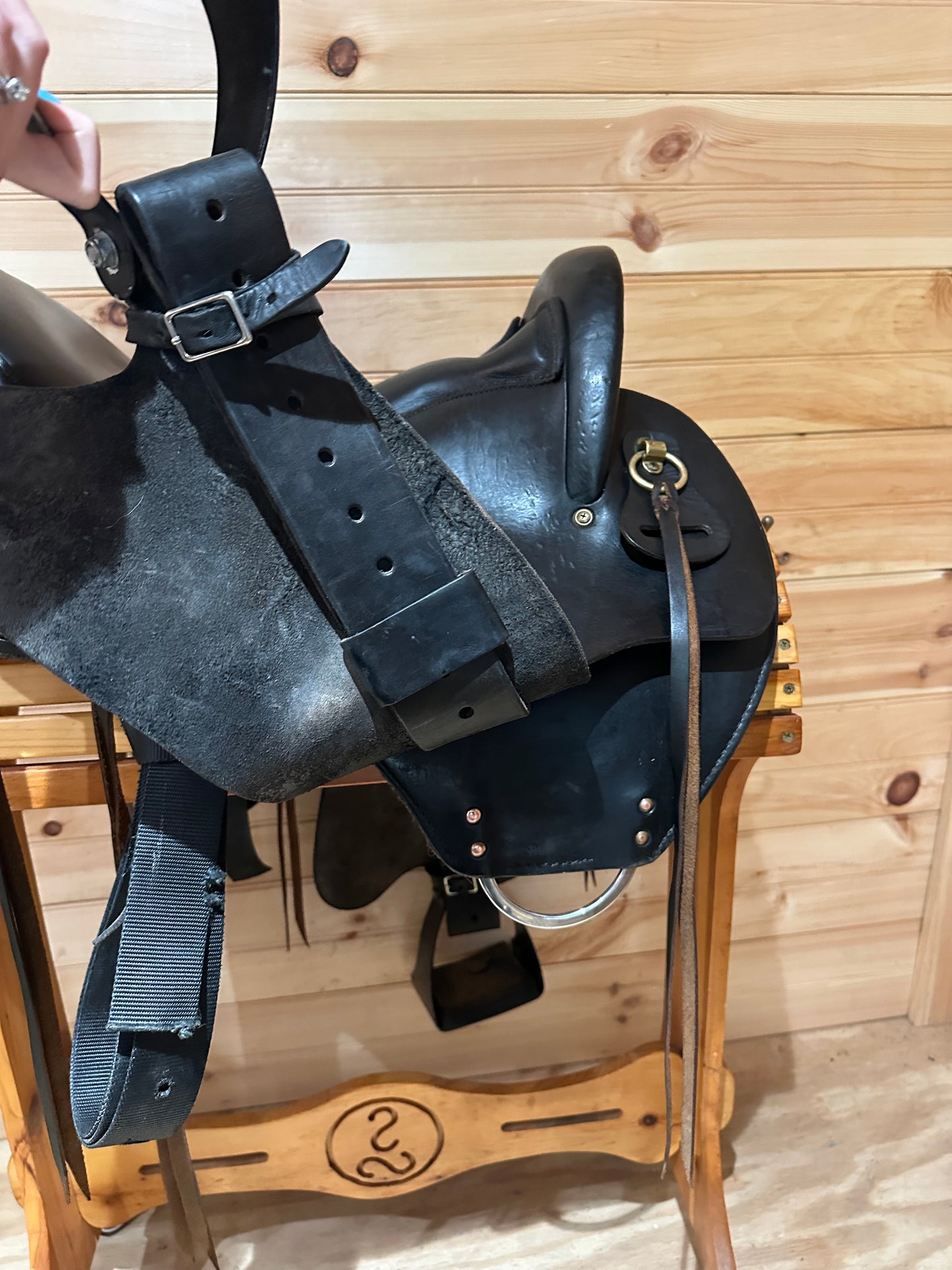 16” Big Horn Flex Endurance Trail Saddle Model 806