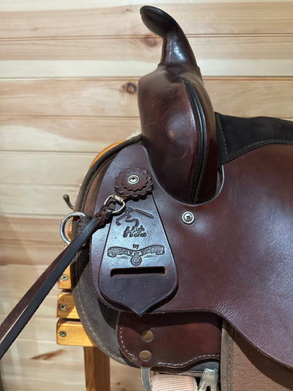 17” Circle Y High Horse El Campo Gaited Western Trail Saddle Model 6970