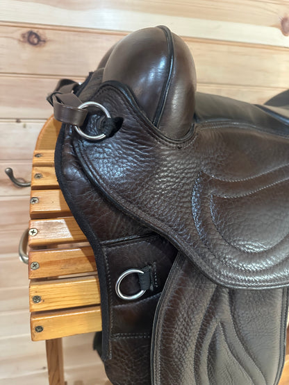 16” Sensation Ride Western Sport Treeless Trail Saddle
