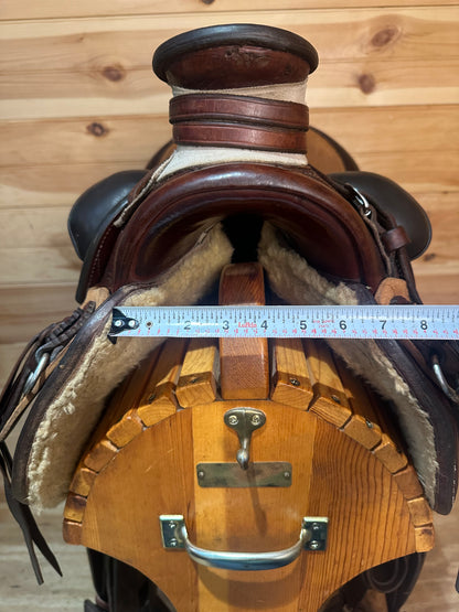 16.5” McCall Northwest Wade Western Ranch Saddle Model 213 510