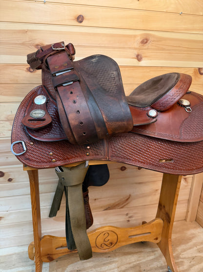16” Crates Equi-Fit Reiner Western Saddle Model 249-4