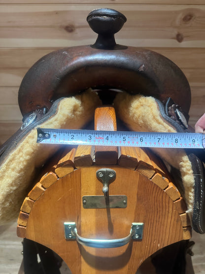 16” Pard’s Advantage Western Training Work Saddle