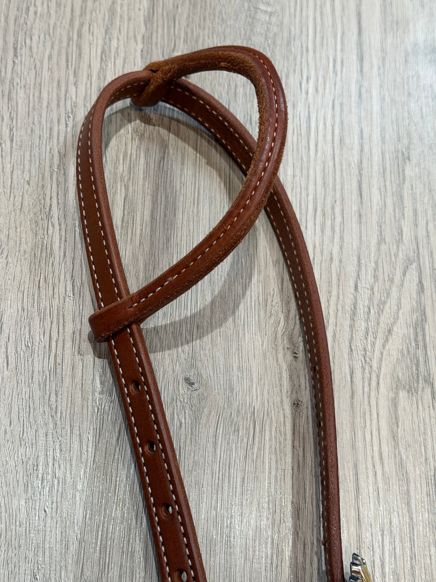 Daisy One Ear Headstall– Premium Amish Leather by Spur Creek Tack