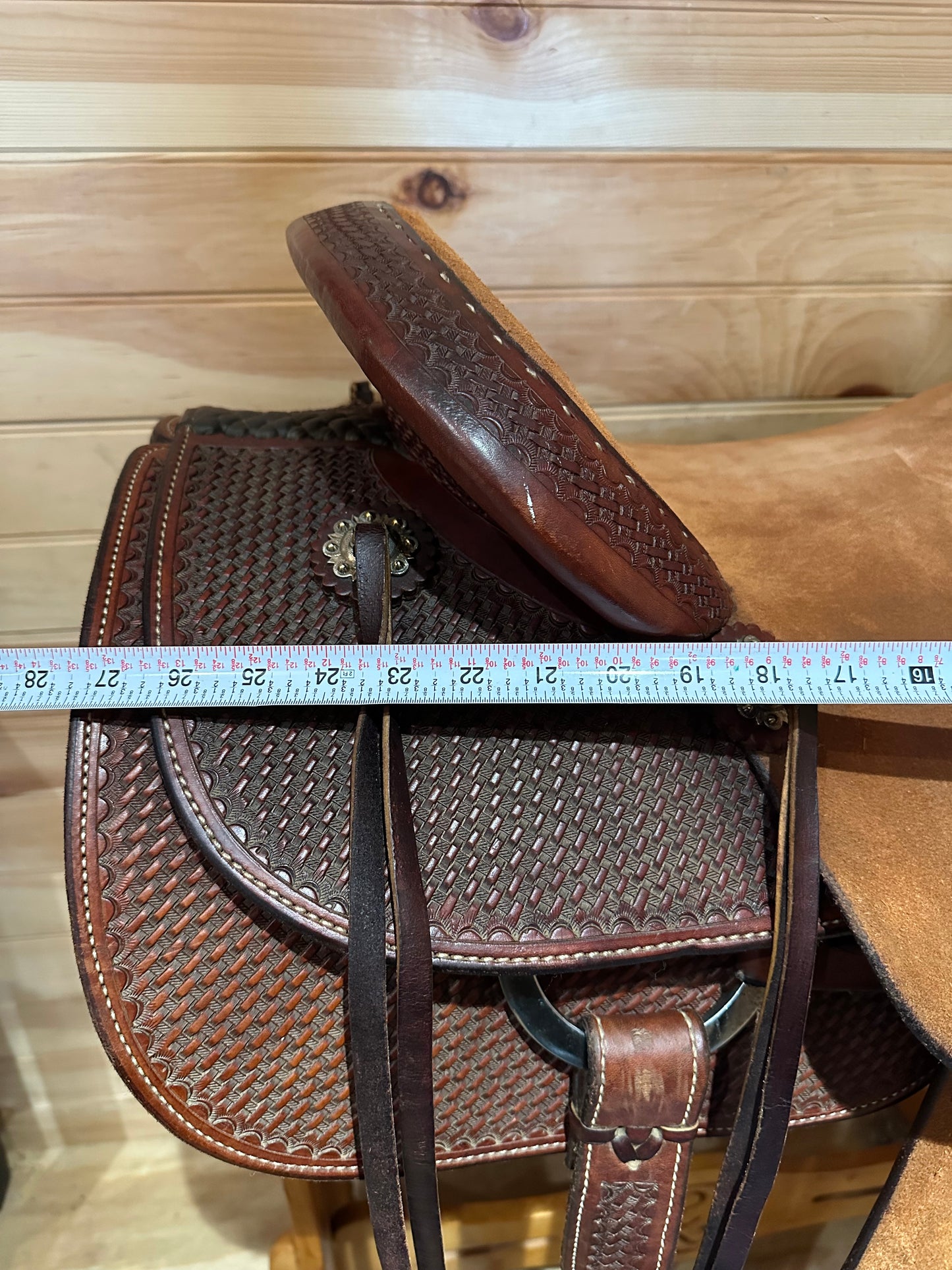 16” Diamond K Saddlery Ranch Roper Western Saddle