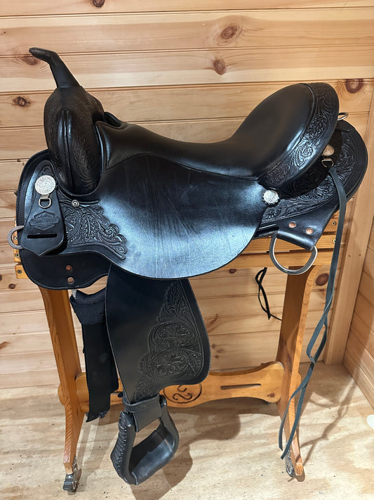 17” Circle Y High Horse Round Rock Gaited Western Trail Saddle Model 6870 (2021)