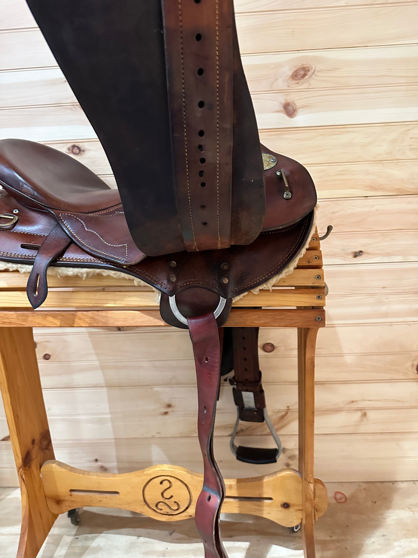 17” Australian Stock Saddle Co Santa MK III Enduro Aussie Saddle by James Saddlery