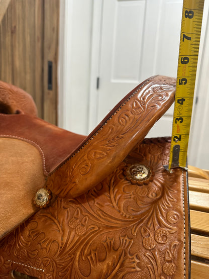 14” Circle Y Proven Barrel Racing Saddle