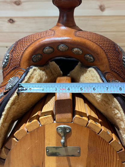 15” Bob’s Custom Saddlery Bob Avila Show Reiner Western Saddle