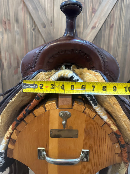 16” Billy Cook Maker Western Trail Saddle Model 3500