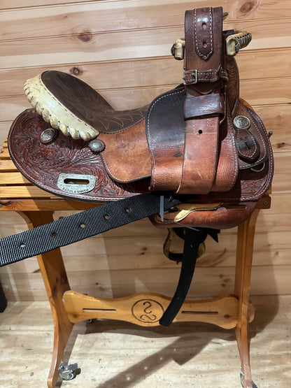 14” Saddlesmith Barrel Racing Saddle Model 22543.1