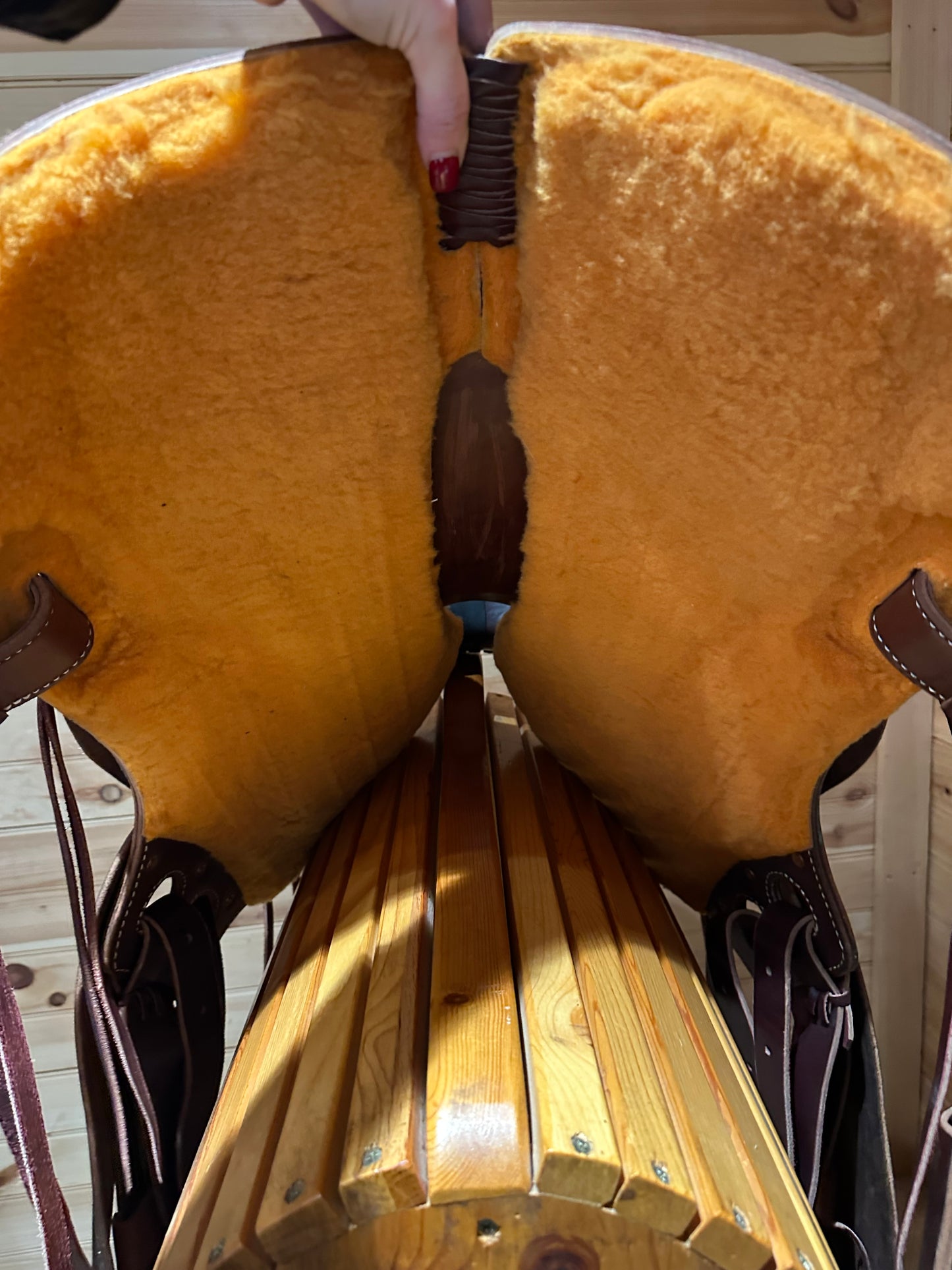 16” McCall Mclite All Around Western Saddle A097 524