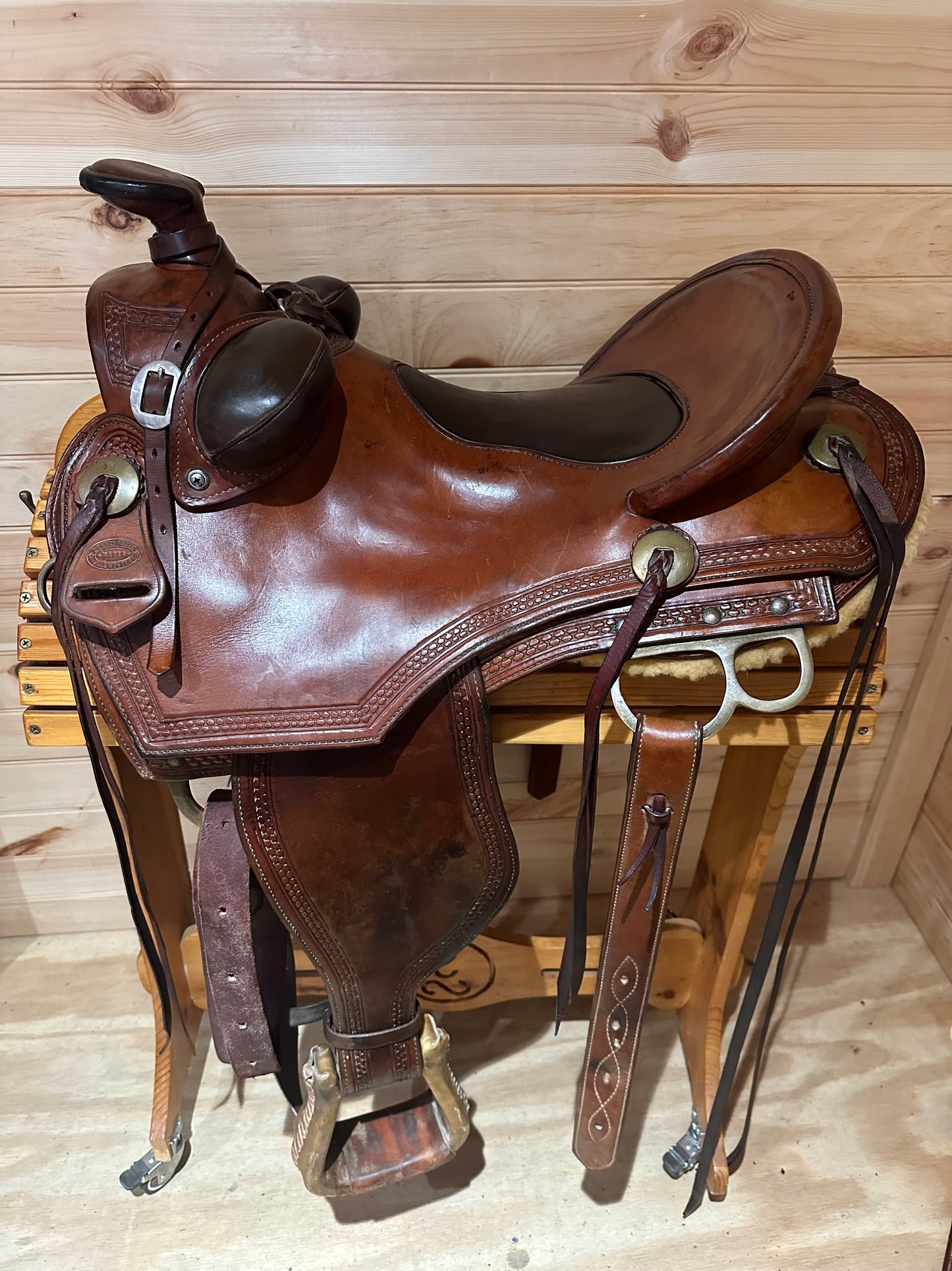 16” Durbin Creek Maker Western Ranch Saddle