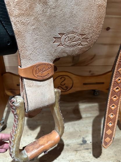 14” Dale Fredericks Saddlesmith Barrel Racing Saddle Model 21544