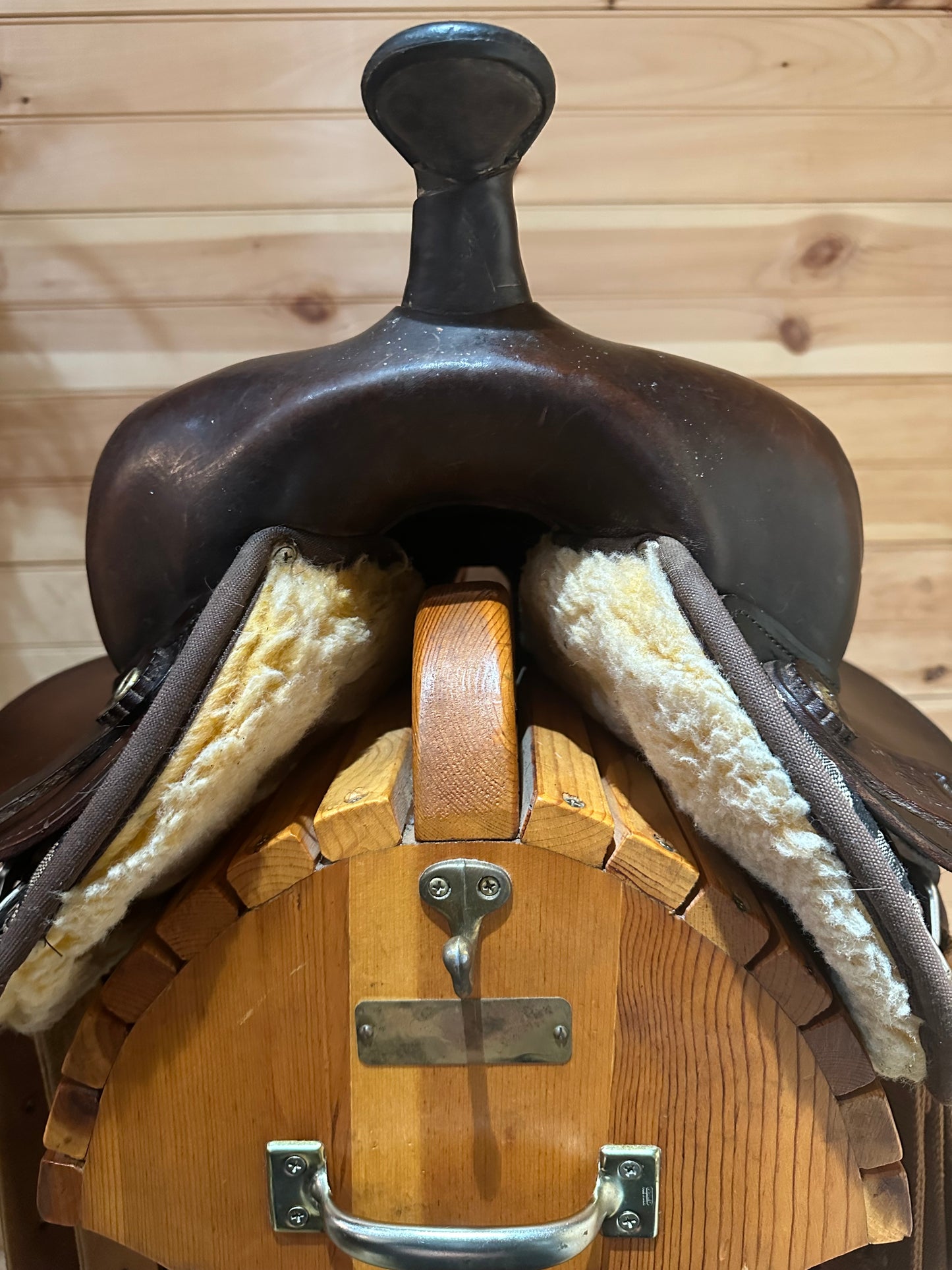 16” Big Horn Cordura/Leather Western Trail Saddle Model 182