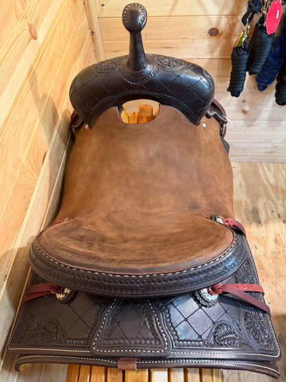 15.5" Paul Taylor Cutter Western Saddle