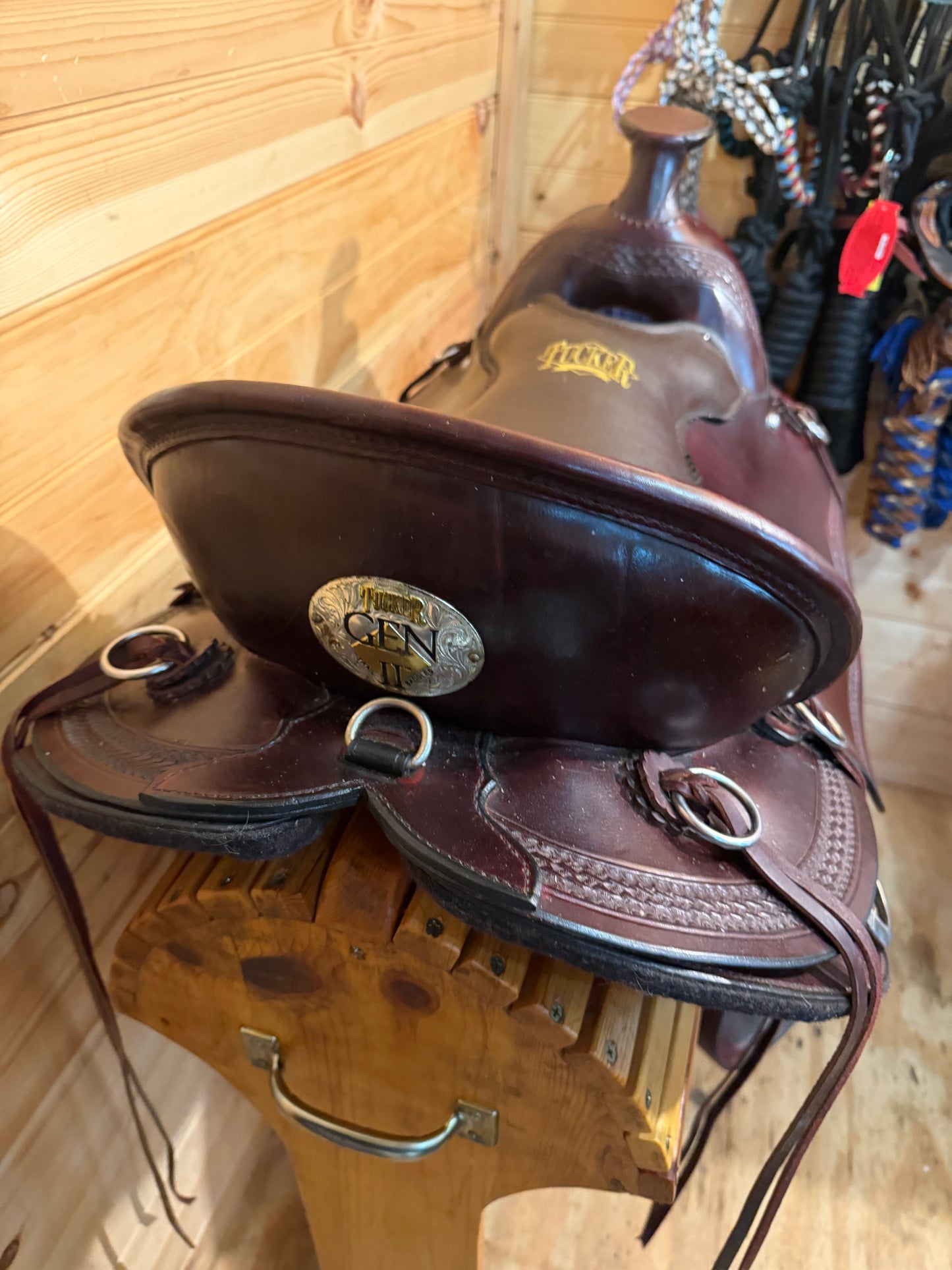 17.5” Tucker Gen II Southpass Western Trail Saddle Model 288