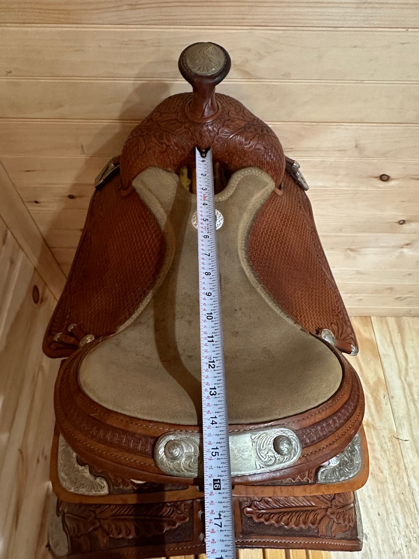 14” Alamo Saddlery Western Show Saddle