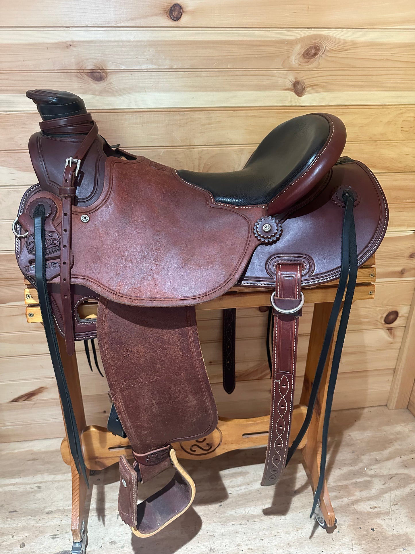 15.5” McCall Mclite Wade Western Saddle W108 521