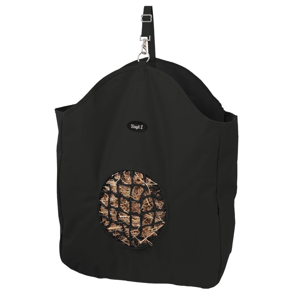 Tough1 Nylon Hay Bag with Round Net Front