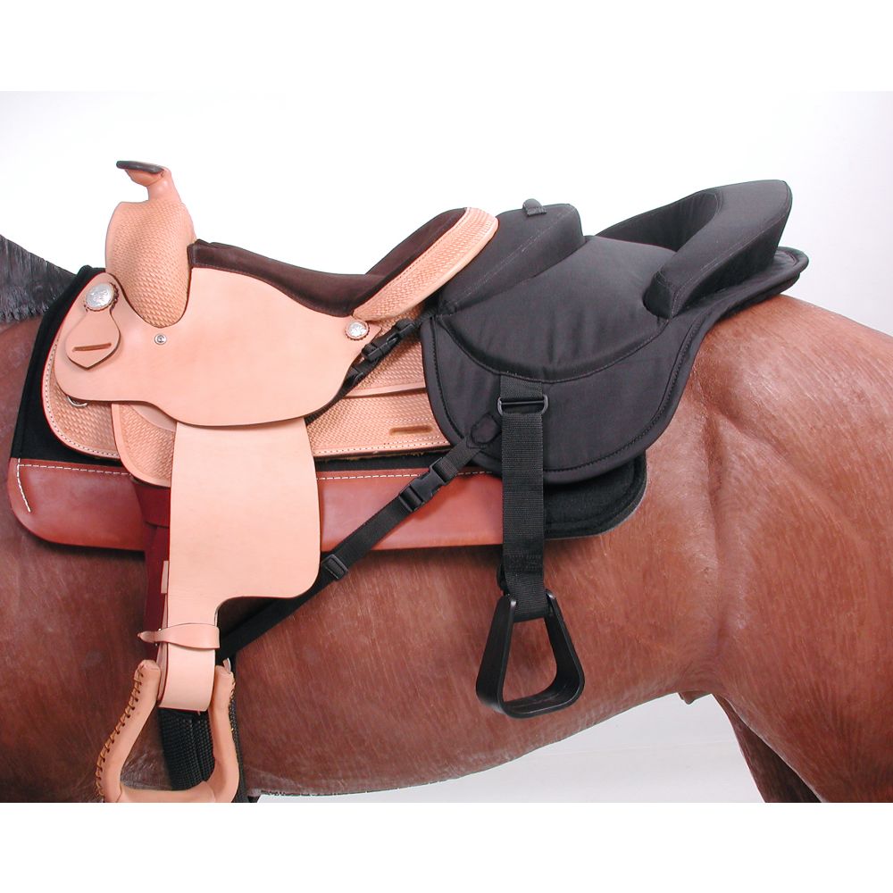 Tough1 Ride-Behind Tandem Saddle for Western Saddle