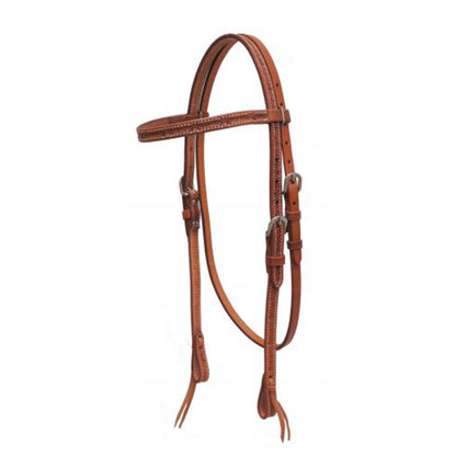 Showman Barbed Wire Browband Headstall