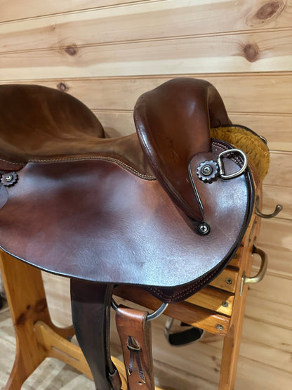 15” MCS Guy McLean Cattleman Aussie Stock Saddle